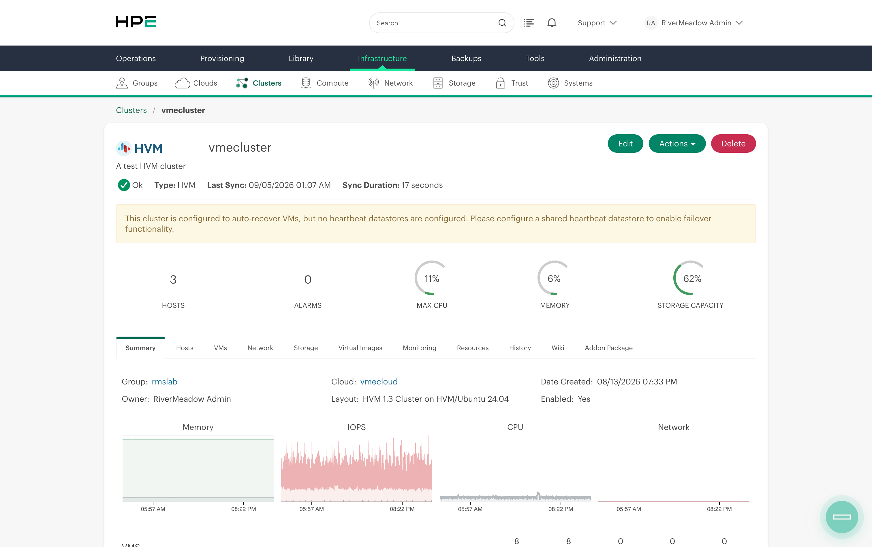 Building an HPE Morpheus VM Essentials Cluster with Terraform