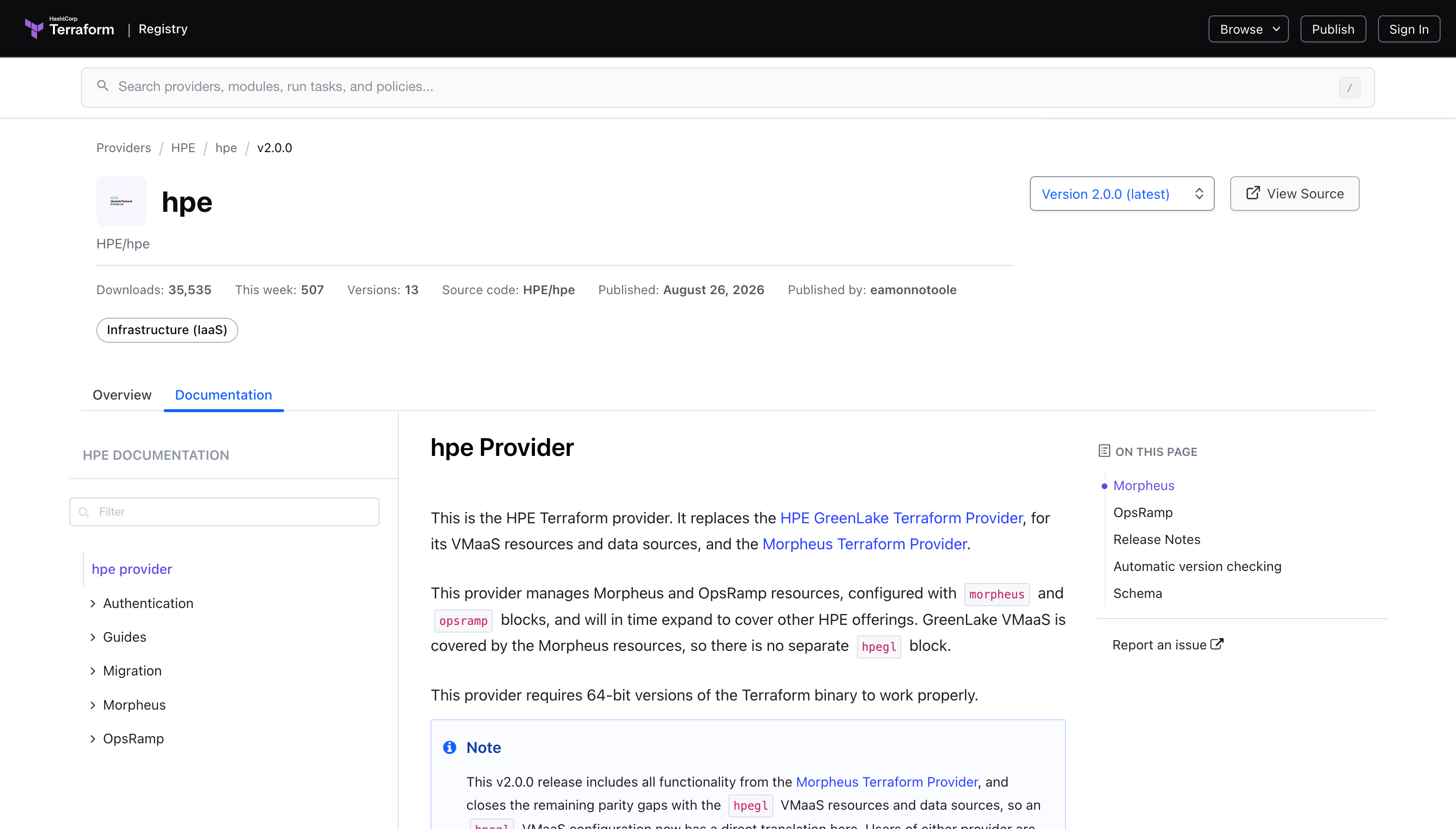 Getting Started with the HPE VM Essentials Terraform Provider